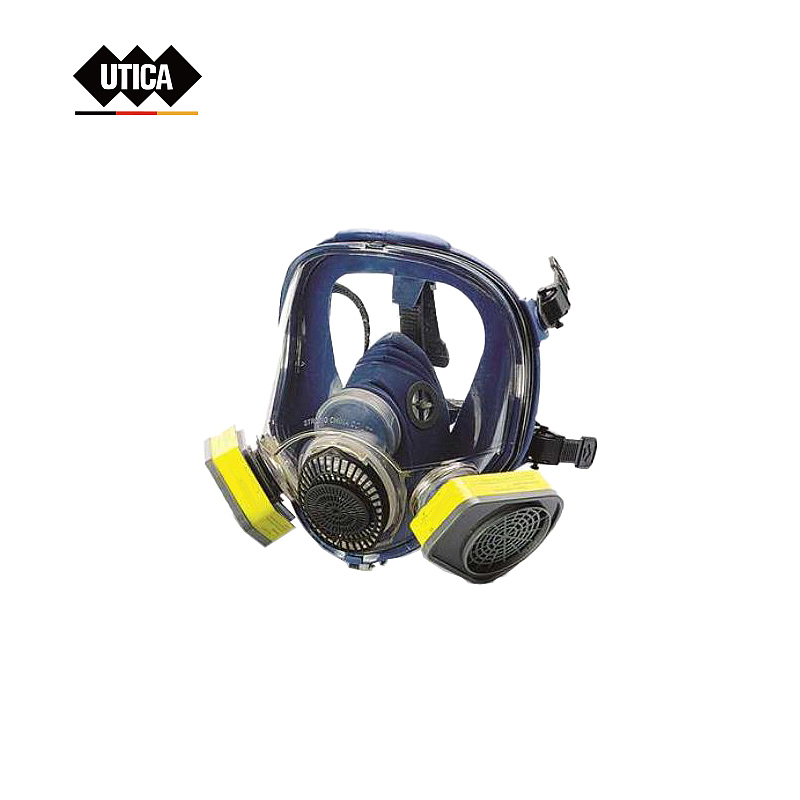 UTICA 硅胶双盒防毒全面具 GE70-400-434