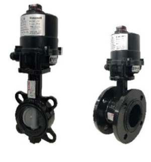 HONEYWELL 电动蝶阀
