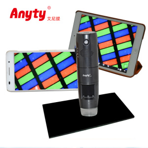 ANYTY 手持式wifi显微镜观察刀具金属制品表面