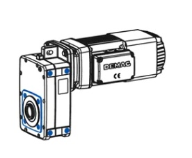 DEMAG 平行轴减速电机